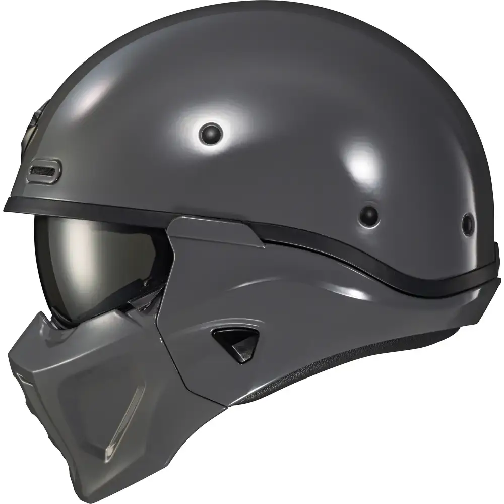 Covert X Open Face Helmet Cement Grey 2x