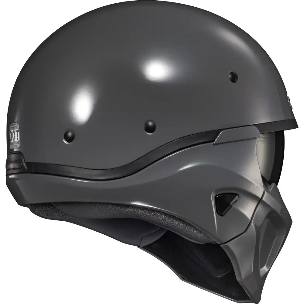 Covert X Open Face Helmet Cement Grey 2x