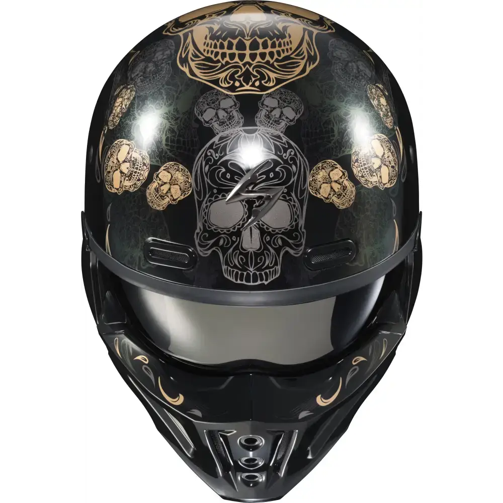 Covert X Open Face Helmet Kalavera 2x