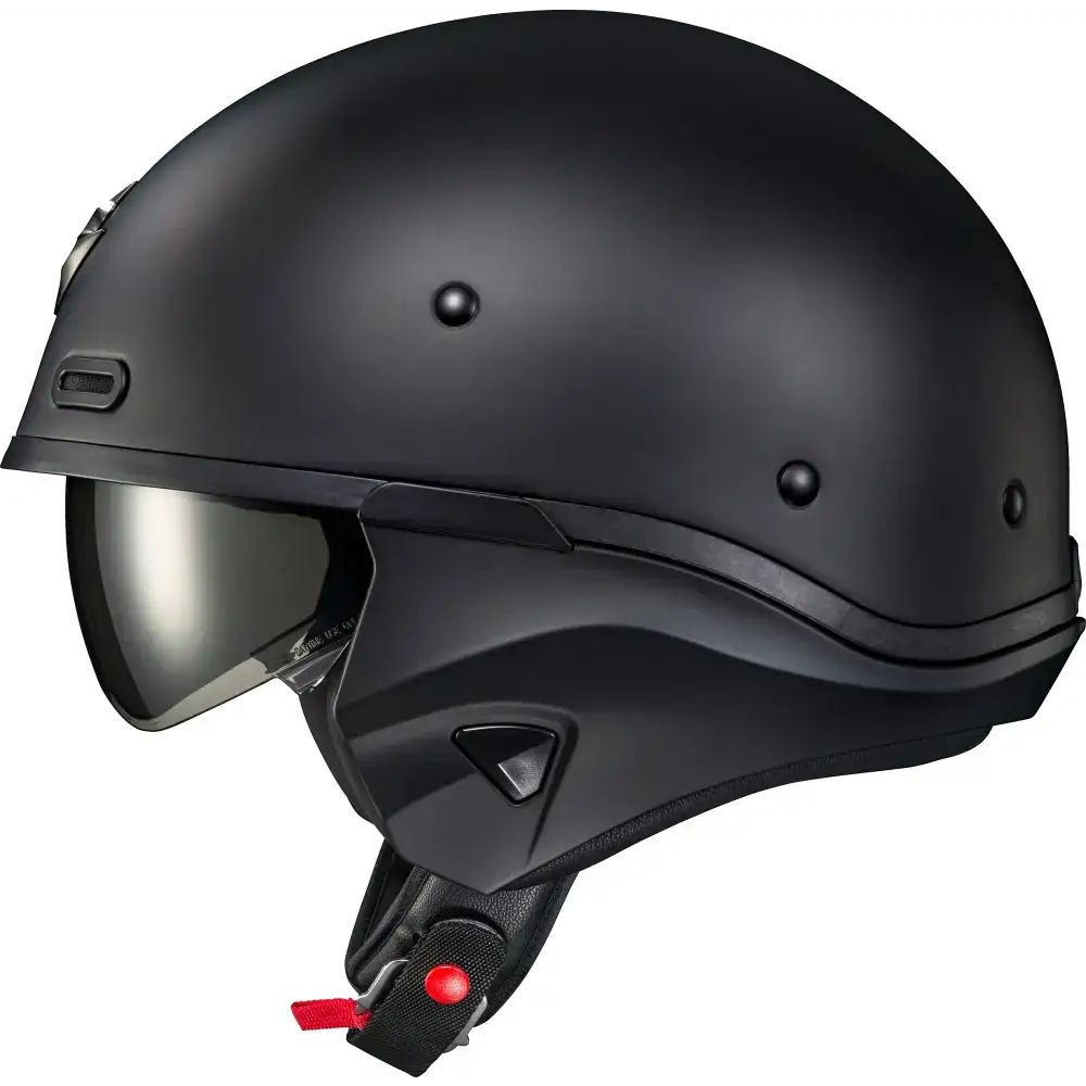 Covert X Open Face Helmet Matte Black 2x