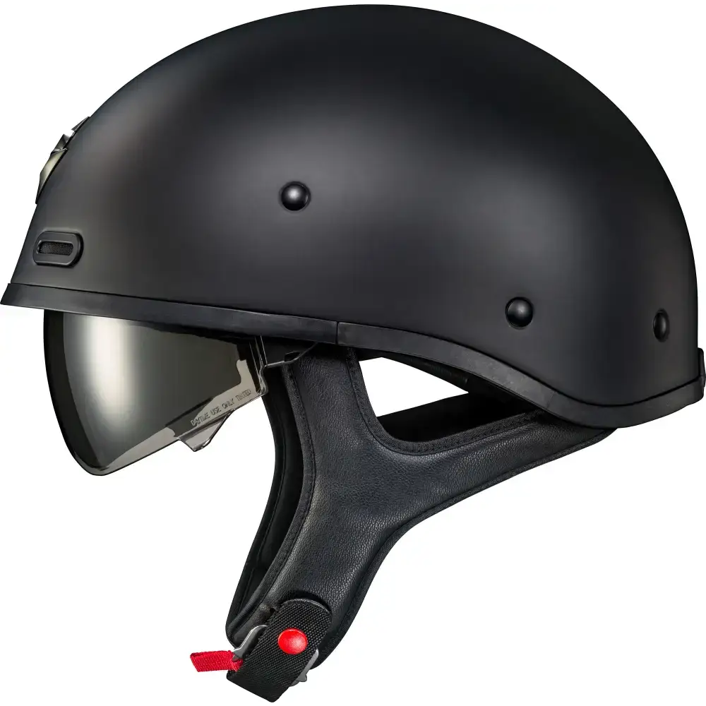 Covert X Open Face Helmet Matte Black 2x