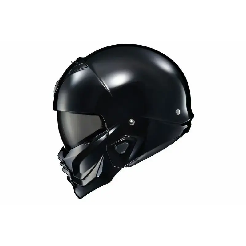Covert 2 Open Face Helmet Gloss Black 2x