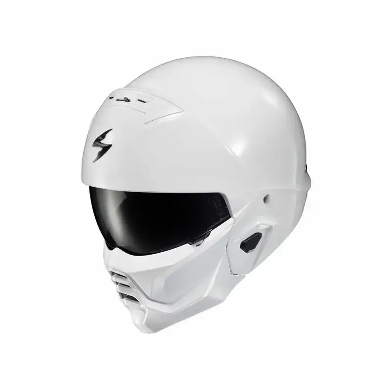 Covert 2 Open Face Helmet Gloss White  2x