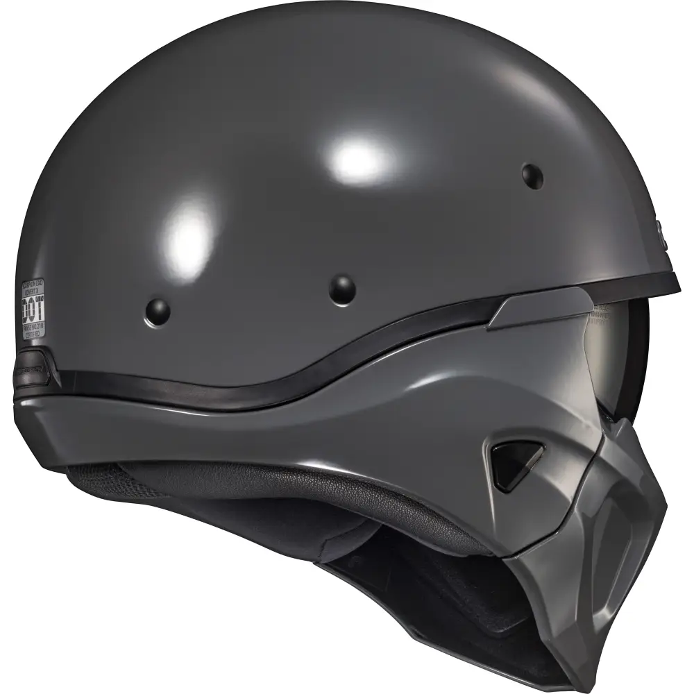 Covert X Open Face Helmet Cement Grey Sm