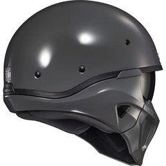 Covert X Open Face Helmet Cement Grey Sm