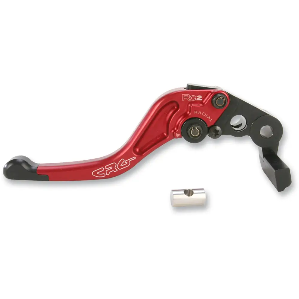 CRG Brake Lever - RC2 - Short - Red 2RN-511-S1-H-R - Handlebars Controls Mirrors