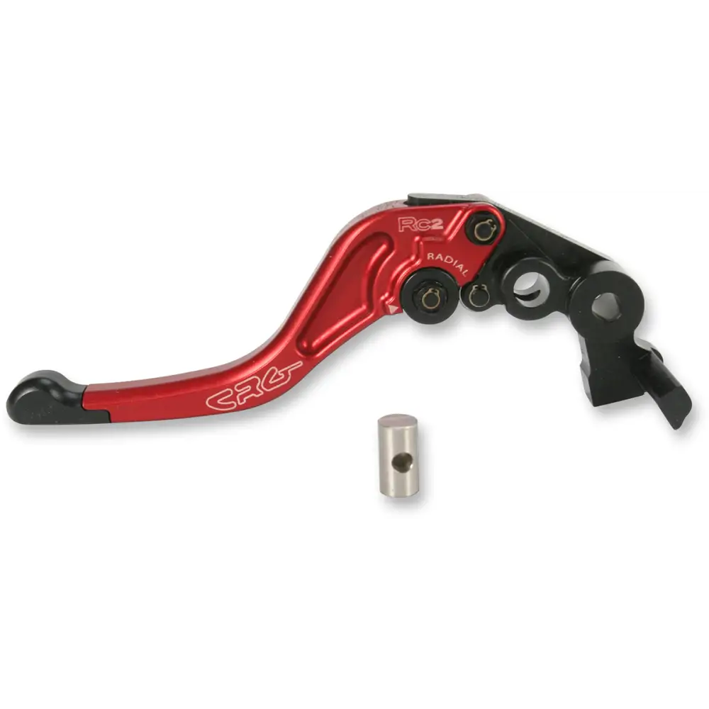 CRG Brake Lever - RC2 - Short - Red 2RN-512-H-R - Handlebars Controls Mirrors
