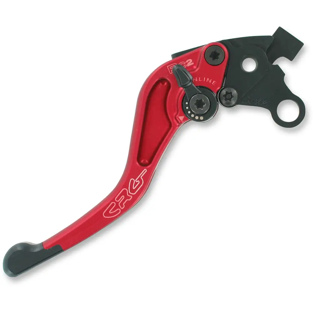 CRG Clutch Lever - RC2 - Short - Red 2AN-612-H-R - Handlebars Controls Mirrors