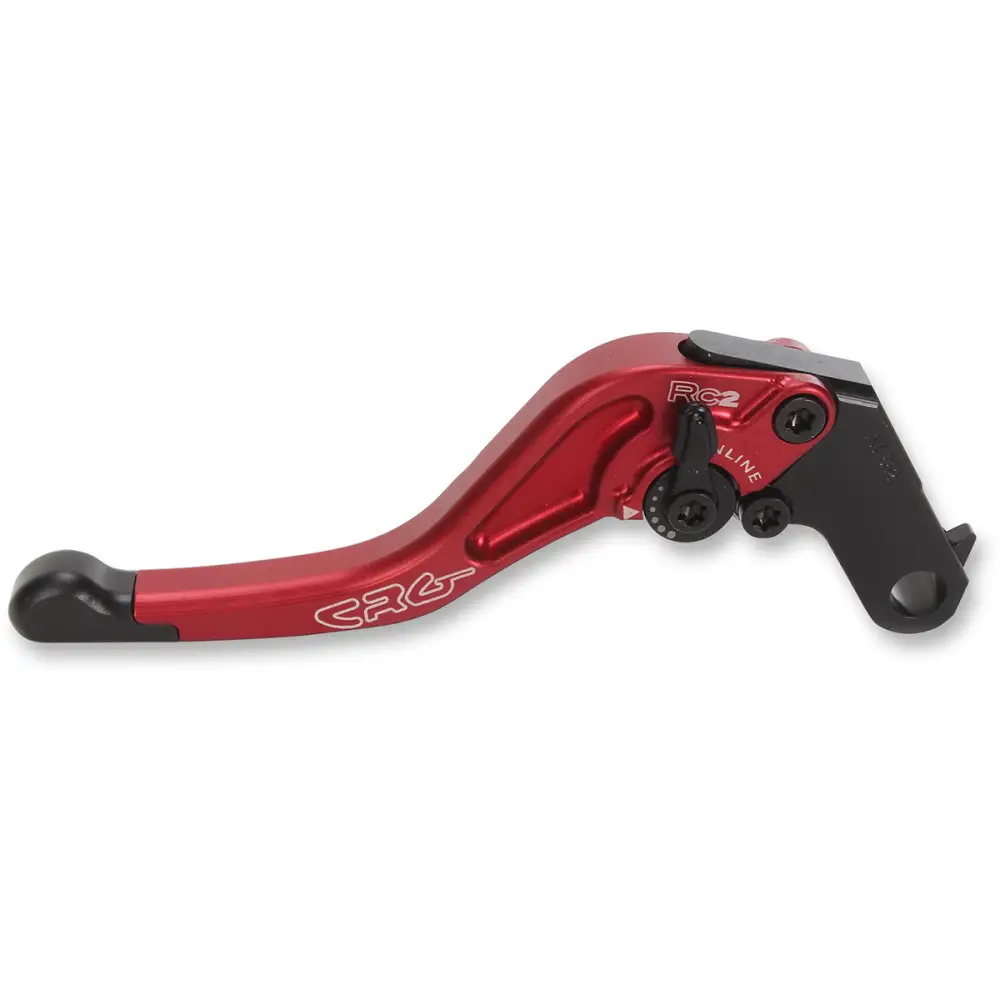 CRG Clutch Lever - RC2 - Short - Red 2AN-662-H-R - Handlebars Controls Mirrors