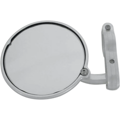 CRG Hindsight Bar End Mirror - Left - Chrome HS-201-L - Handlebars Controls Mirrors