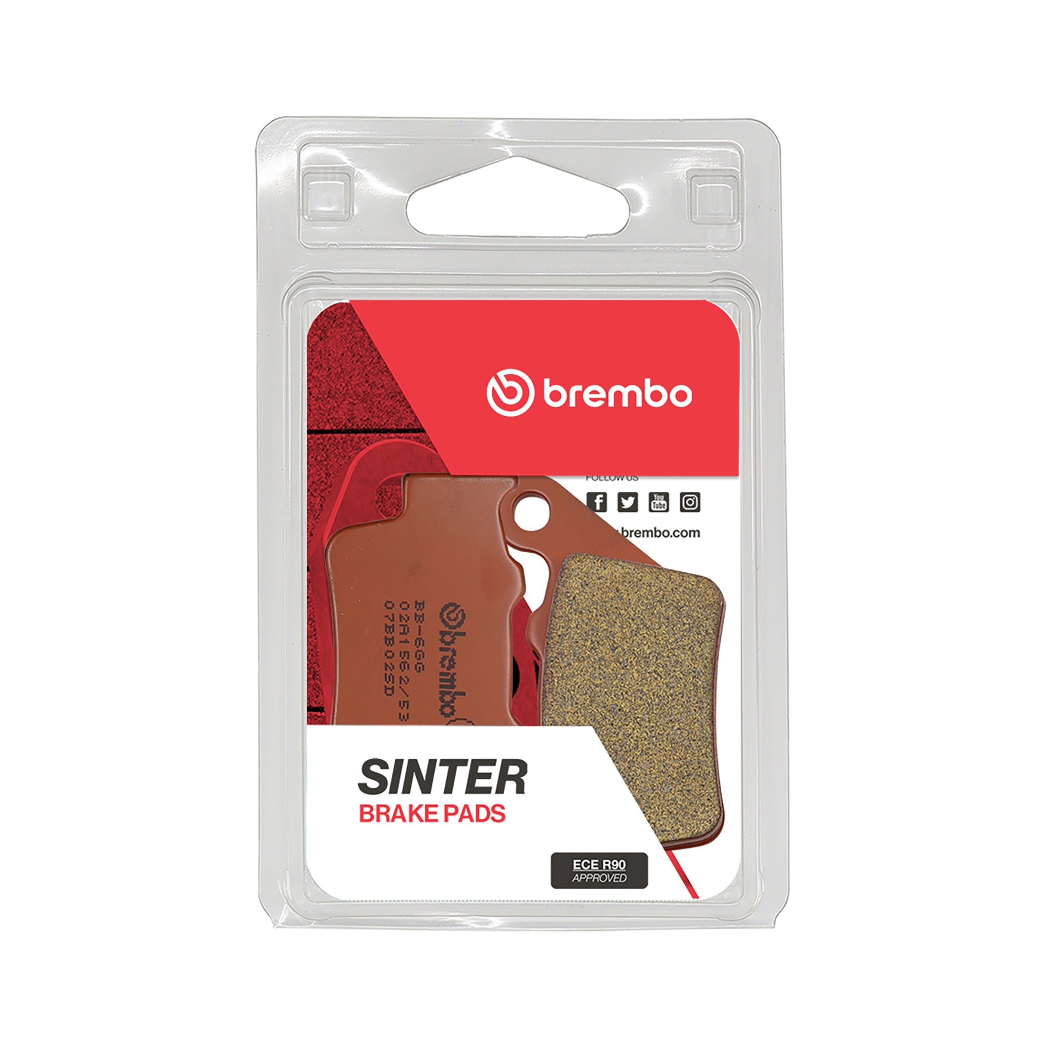 Brembo 07BB02SD Prime SD Sintered Brake Pads for Enduro Riding