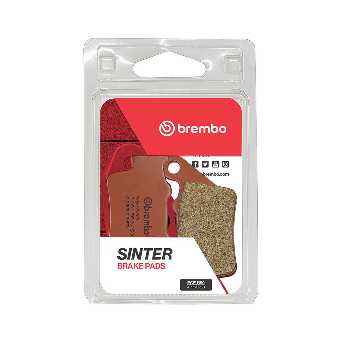 Brembo 07BB02SD Prime SD Sintered Brake Pads for Enduro Riding