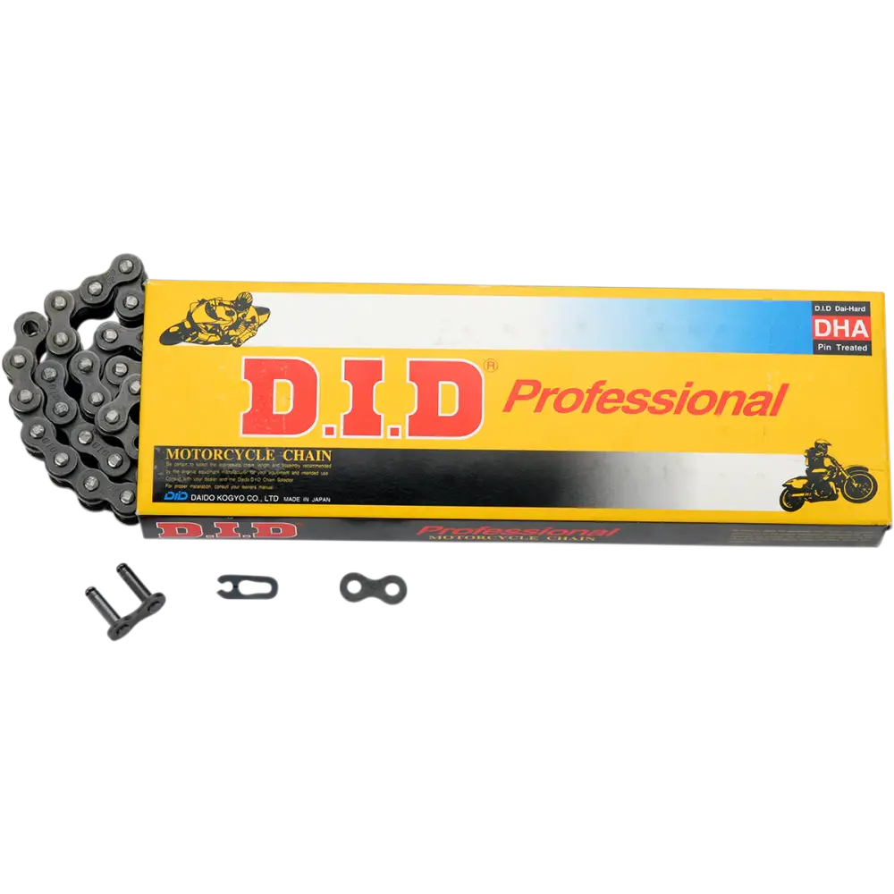 DID 428 NZ Drive Chain - 130 Links - Black 428NZX130FB