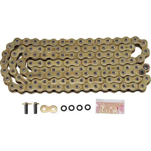 DID 520 ERV7 120-Link Chain Race Street GOLD Chain Open ERV-7