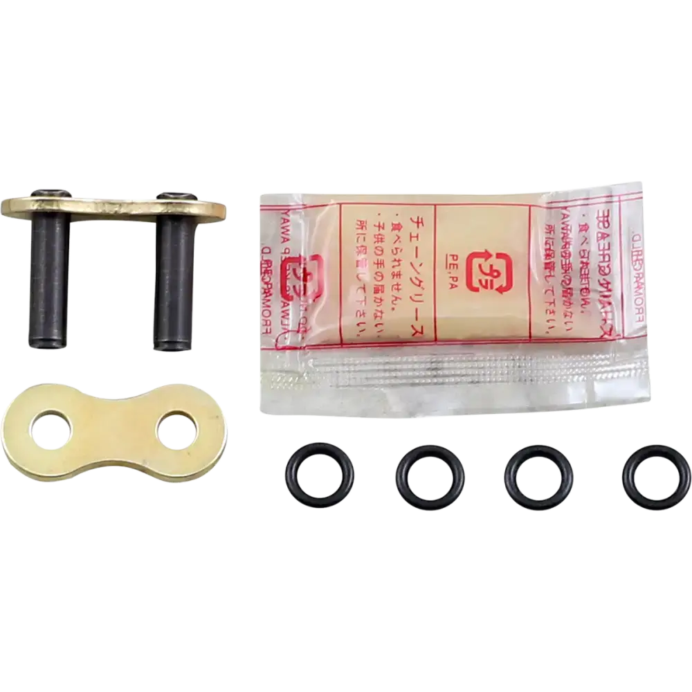 DID 520 VO - Gold & Black - Rivet Connecting Link ZJ520VOG