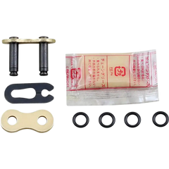 DID 520 VO - Gold & Black - Clip Connecting Link FJ520VOG