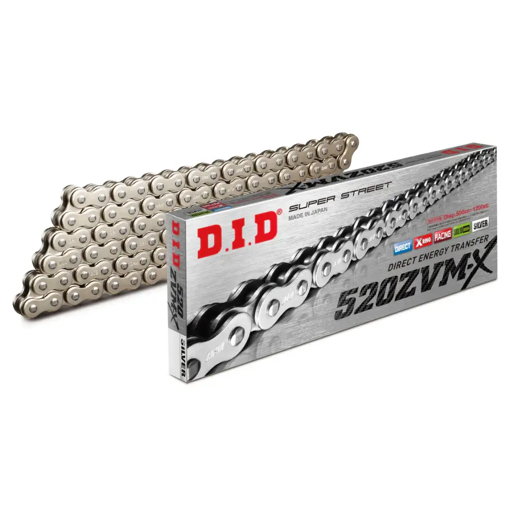 DID 520 ZVMX 120-Link Chain Race Street Chain