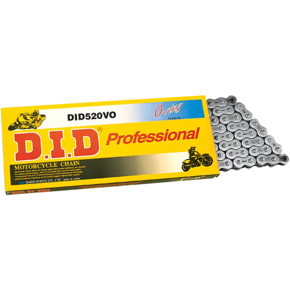 DID 520VO - Pro V Series Drive Chain - 100 Links M520VOX100FB
