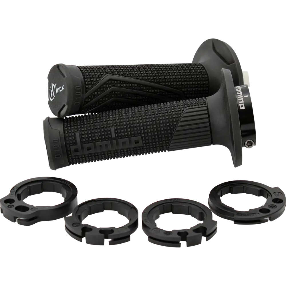 DOMINO D100 D-Lock Grips - Black D10046C4000A9-0