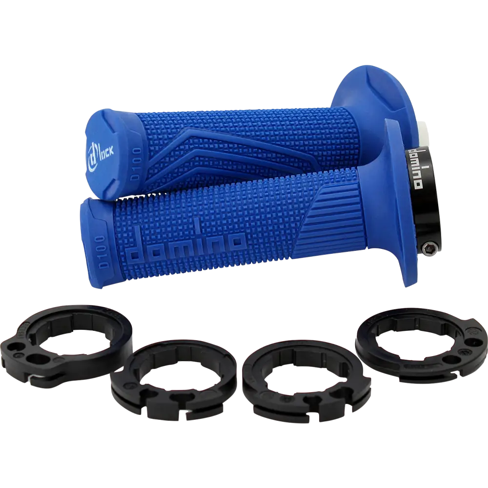 DOMINO D100 D-Lock Grips - Blue D10046C4800A9-0