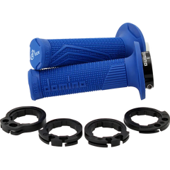 DOMINO D100 D-Lock Grips - Blue D10046C4800A9-0