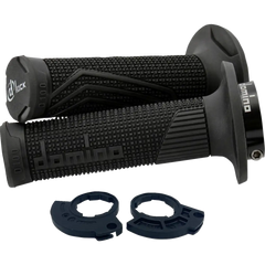 DOMINO D100 D-Lock Grips - Single Cable - Black D10046C4000H7-0