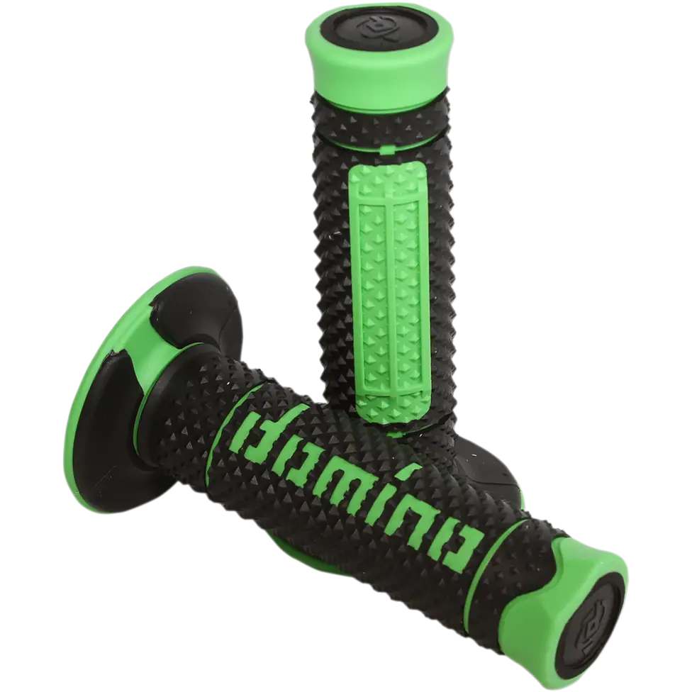 DOMINO Grips - Diamonte - Dual Compound - Black/Green A26041C4440A7-0