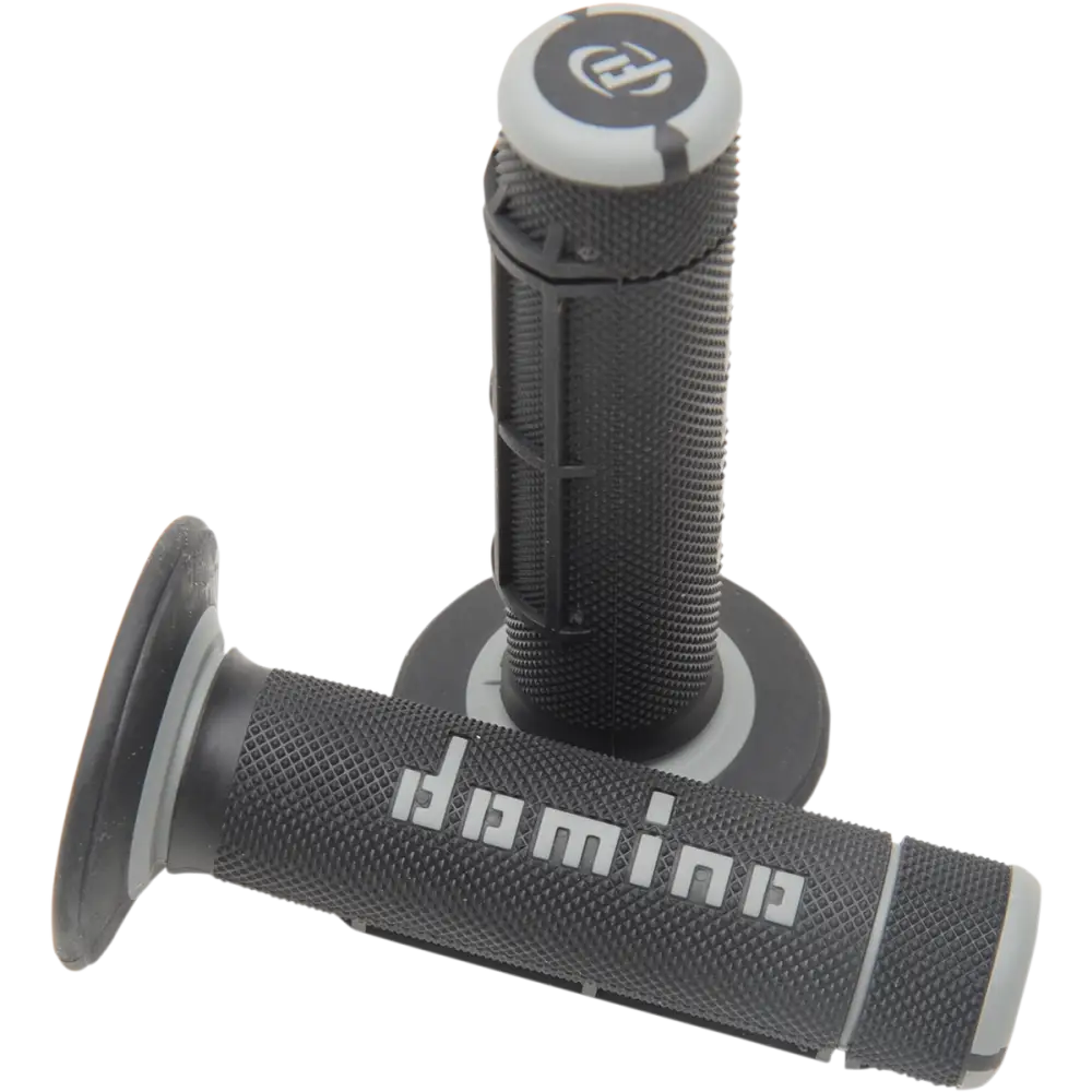 DOMINO Grips - Dually - Half Waffle - Black/Gray A02041C7170A7-1