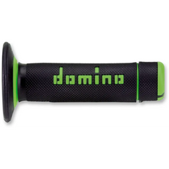 DOMINO Grips - Dually - Half Waffle - Black/Green A02041C4440A7-1