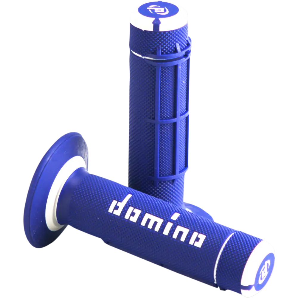 DOMINO Grips - Dually - Half Waffle - Blue/White A02041C4648A7-1