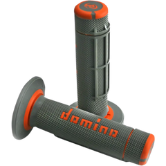 DOMINO Grips - Dually - Half Waffle - Gray/Orange A02041C4552A7-1