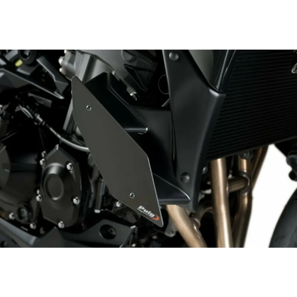 Downforce Side Spoilers Black Kaw