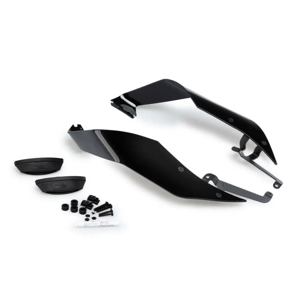 Downforce Side Spoilers Black Yam
