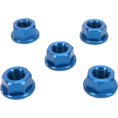 DRIVEN RACING Aluminum Sprocket Nuts - Blue - M10 x 1.25 DSN5BL