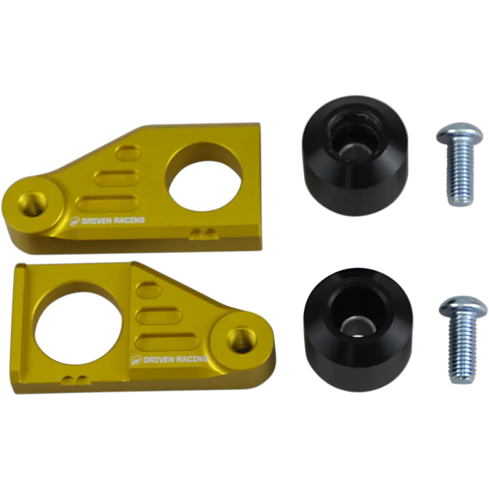 DRIVEN RACING Axle Block Sliders - Honda - Gold DRAX-120-GD