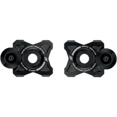 DRIVEN RACING Axle Block Sliders - Kawasaki - Black DRAX-113-BK