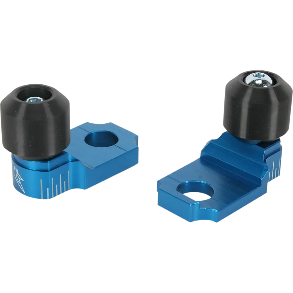 DRIVEN RACING Axle Block Sliders - Kawasaki ZX-10R - Blue DRAX-105-BL
