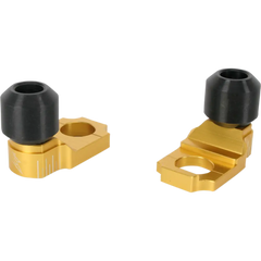 DRIVEN RACING Axle Block Sliders - Kawasaki ZX-6R - Gold DRAX-104-GD
