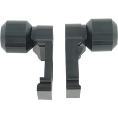 DRIVEN RACING Axle Block Sliders - Suzuki - Black DRAX-111-BK
