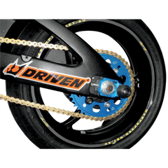 DRIVEN RACING Axle Block Sliders - Suzuki - Blue DRAX-102-BL