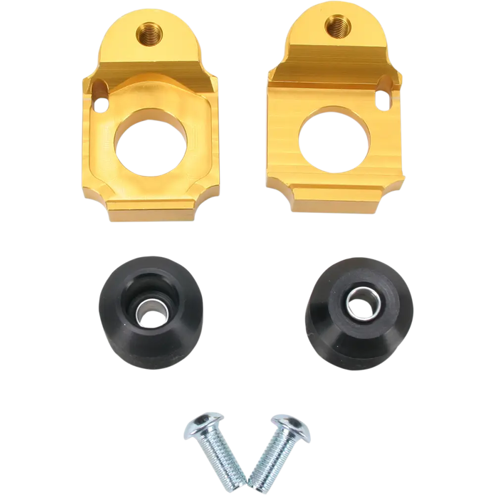 DRIVEN RACING Axle Block Sliders - Suzuki - Gold DRAX-102-GD