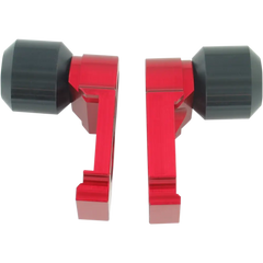 DRIVEN RACING Axle Block Sliders - Suzuki - Red DRAX-111-RD