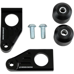DRIVEN RACING Axle Block Sliders - Yamaha - Black DRAX-118-BK