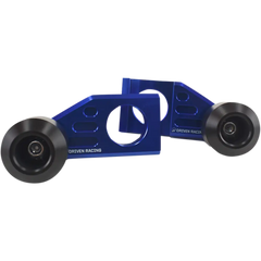 DRIVEN RACING Axle Block Sliders - Yamaha - Blue DRAX-118-BL