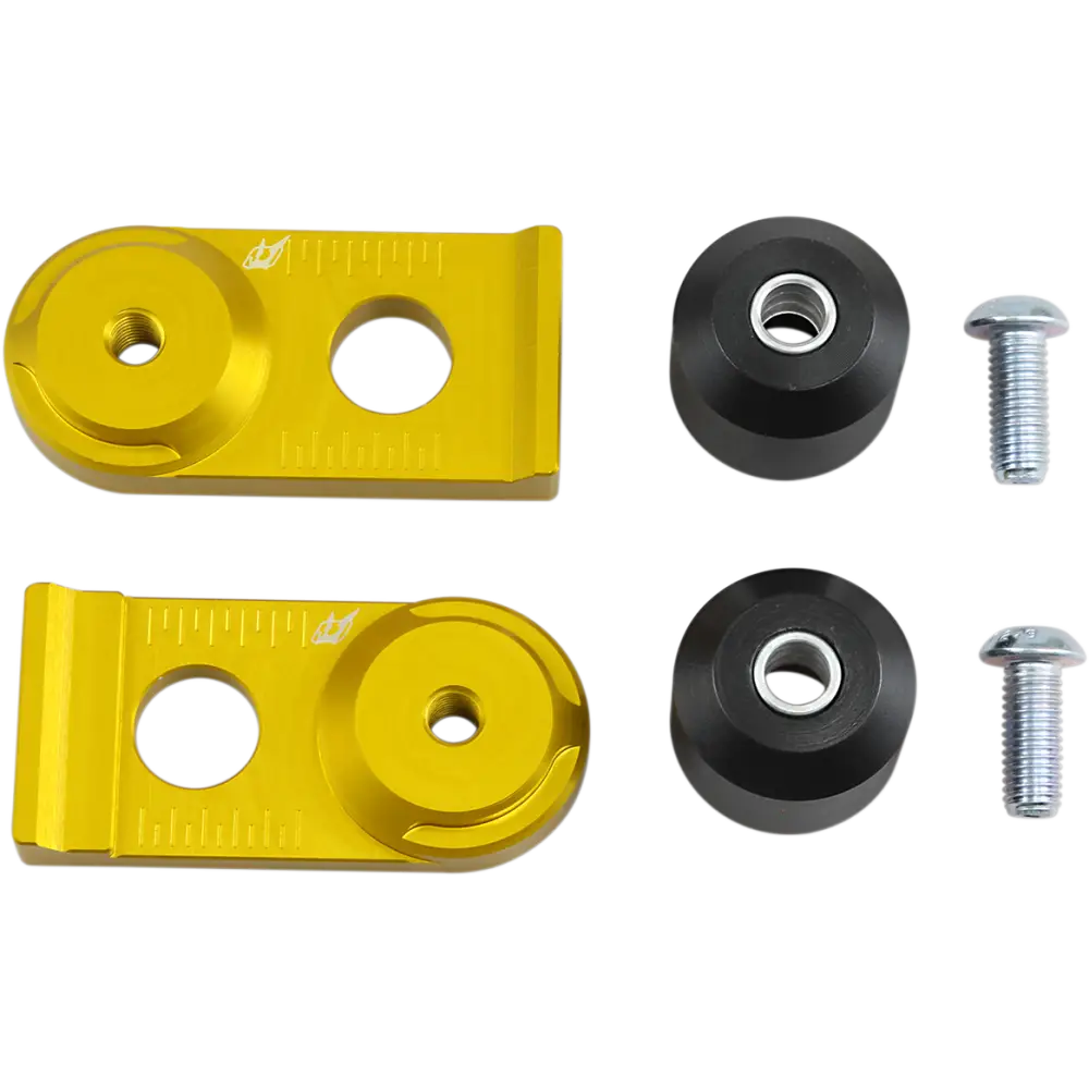 DRIVEN RACING Axle Block Sliders -Yamaha - Gold DRAX-116-GD