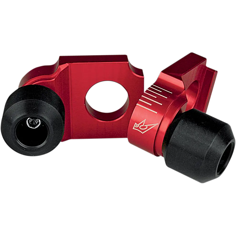 DRIVEN RACING Axle Block Sliders - Yamaha - Red DRAX-101-RD