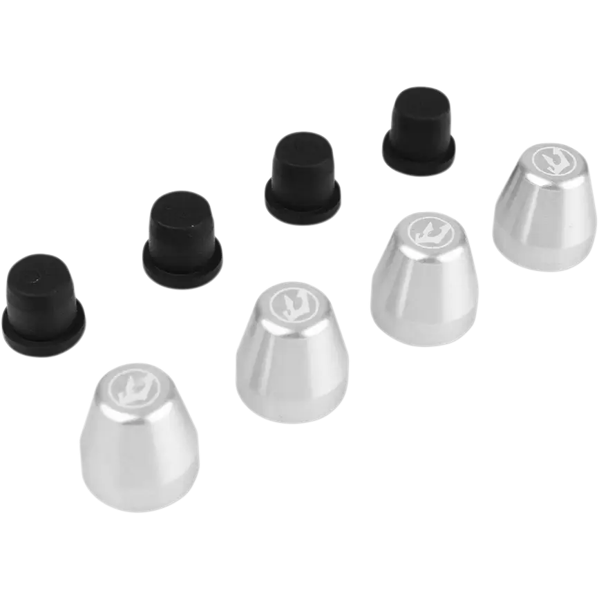 DRIVEN RACING Brake Bleeder Cover - Silver DBNC-SL