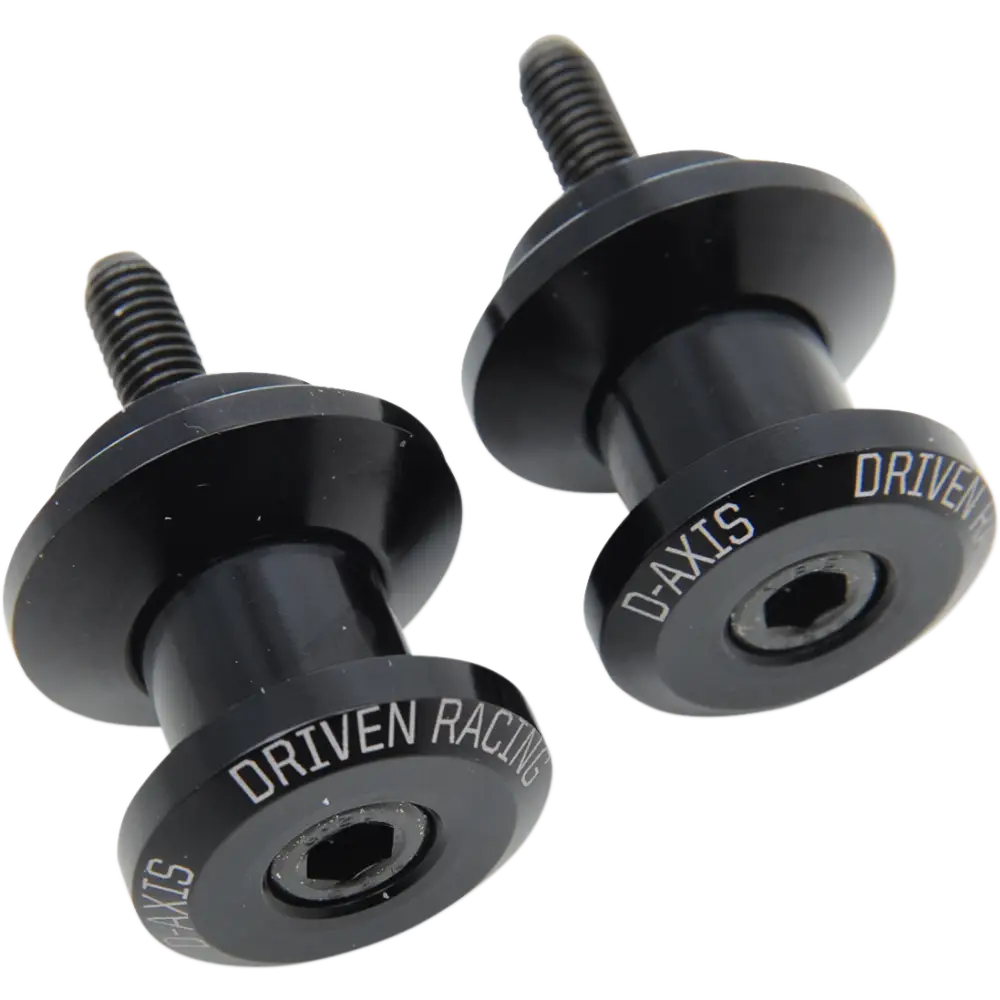 DRIVEN RACING D-Axis Spools - Black - 6 mm DXS-6 BK