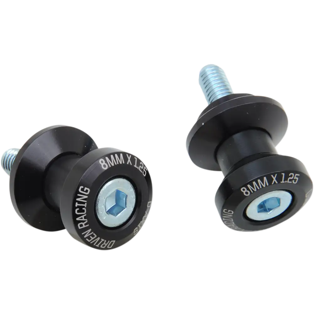 DRIVEN RACING D-Axis Spools - Black - 8 mm DXS-8 BK