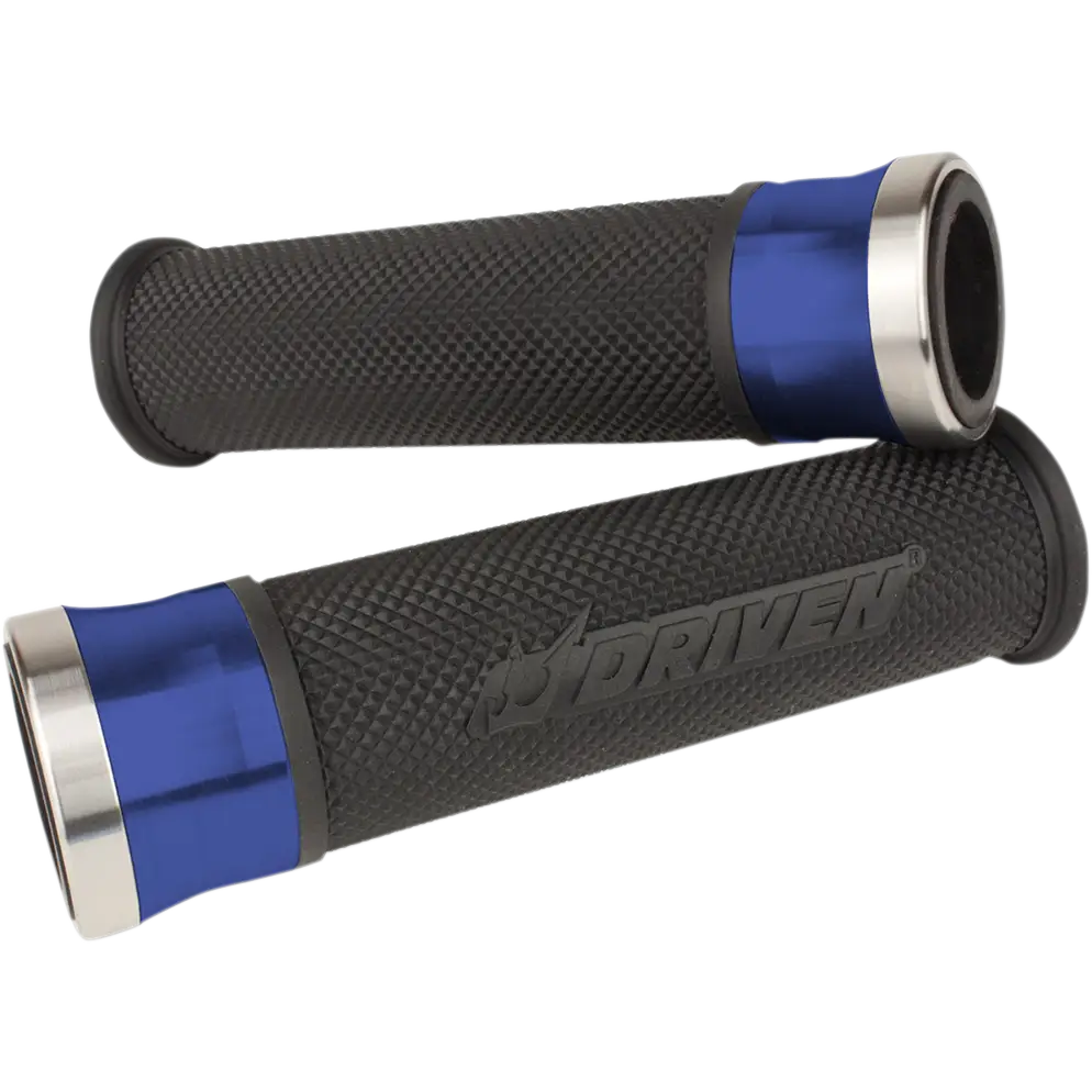 DRIVEN RACING Grips - Halo - Blue/Black DHS-BL